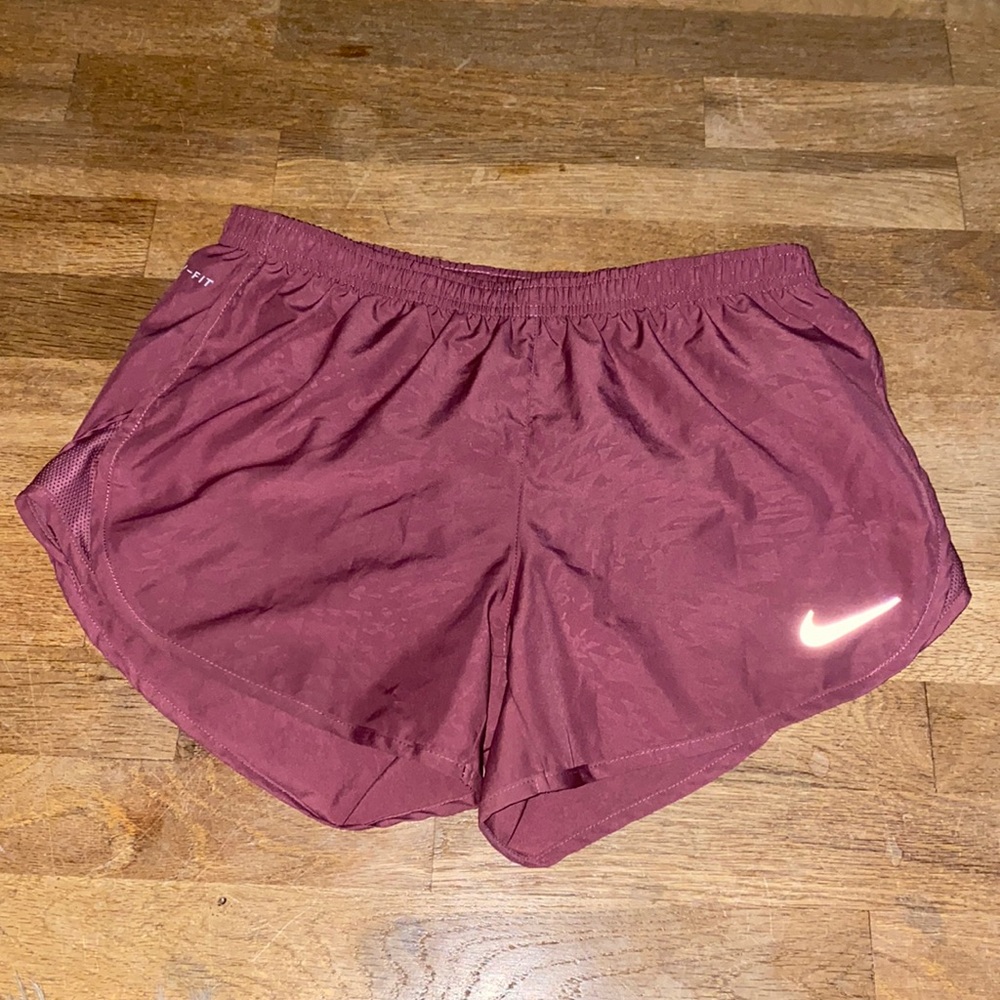pink nike shorts